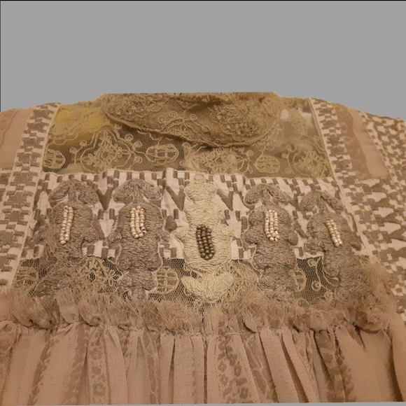 Free people tunic babydoll dress xs - Picture 3 of 5